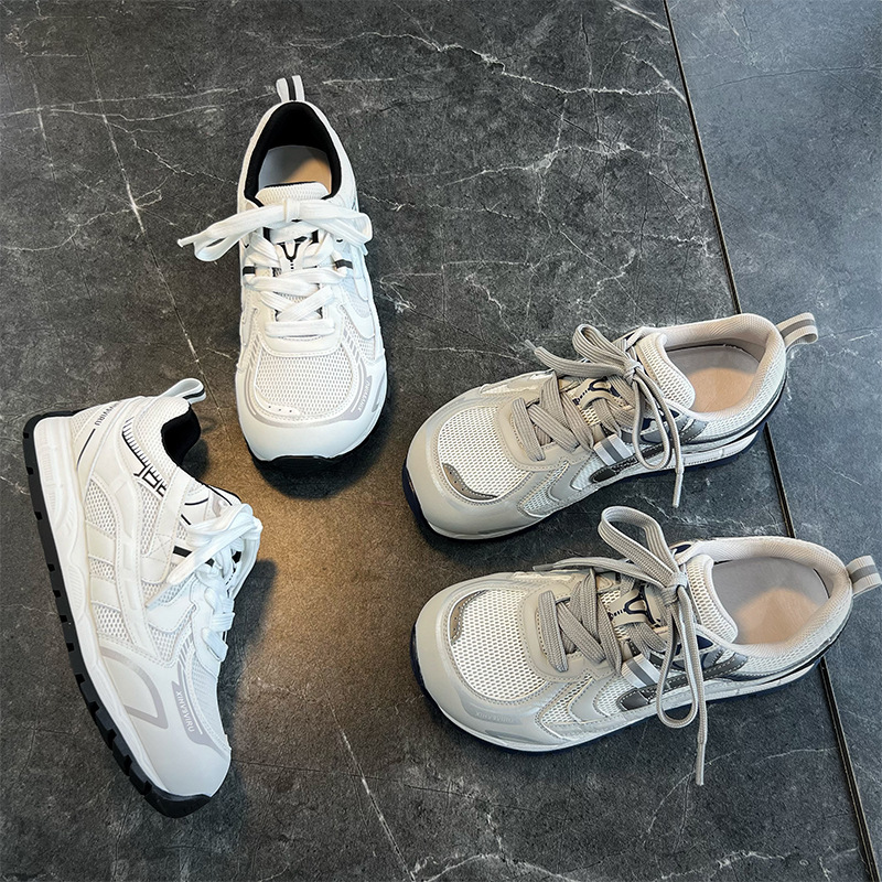 吸膜底歪头复古老爹鞋2025秋季新款鞋子女百搭厚底运动鞋增高女鞋详情13