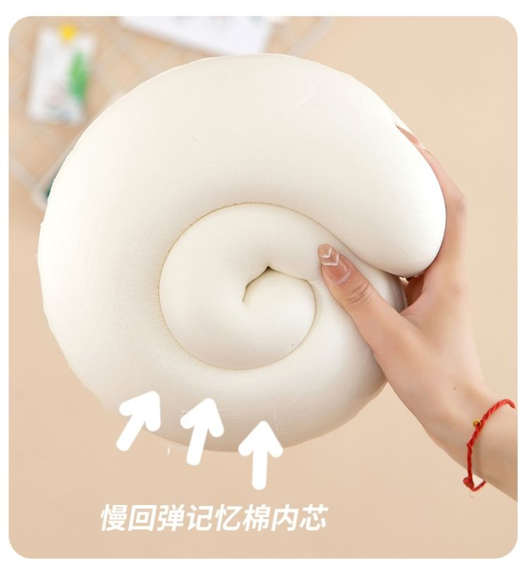 Solid-colored portable travel pillow for both men and women, simple and plain latex sleeping wonder, soft and slow rebound headrest wholesale pic 12