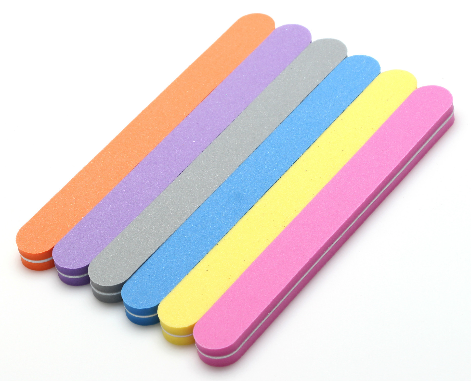 Straight sponge file for printing, high-elastic cotton, double-sided nail polish file, nail art tool, shaping strip pic 7