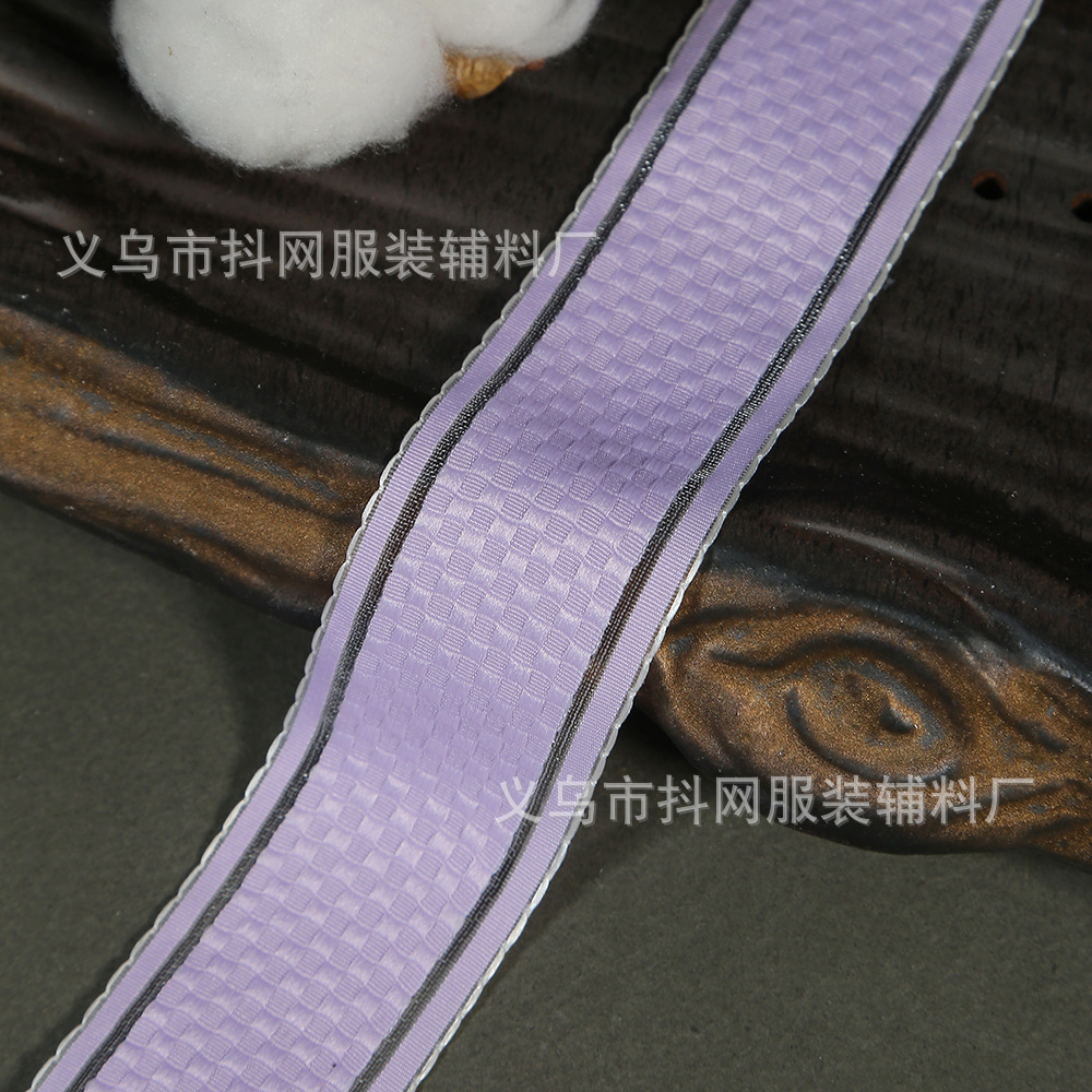 Диафрагматический атласный атлас с diy-бантиком на конце ушной сетки pic 10