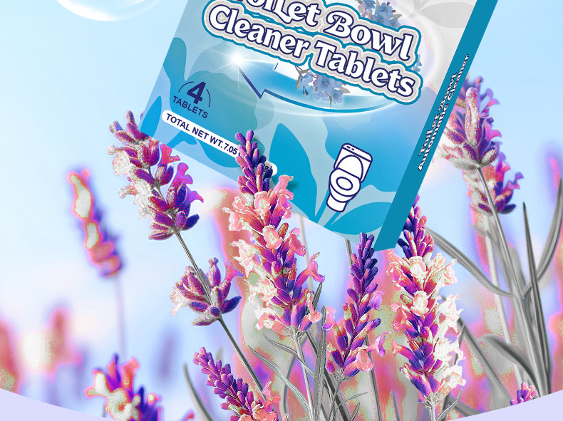 跨境洁厕灵马桶洁厕宝蓝泡泡厕所除臭剂去异味留香型除污垢洁厕块详情2