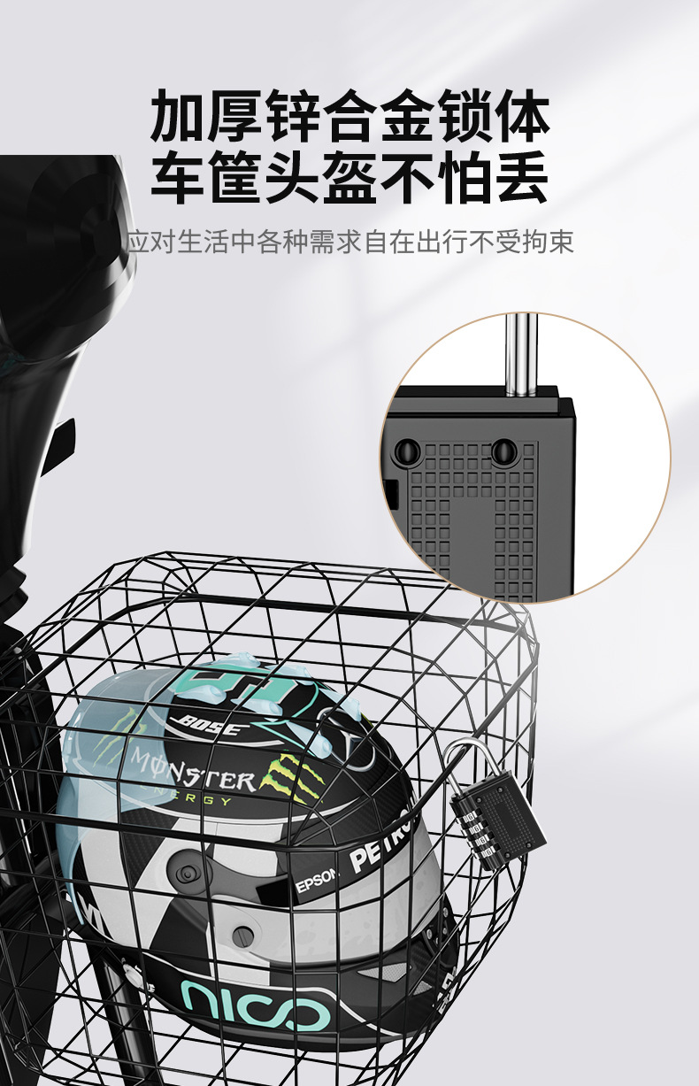 Suitcase lock, combination lock, padlock head, small key lock, elderly household door, metal lock, cabinet, dormitory lock pic 5