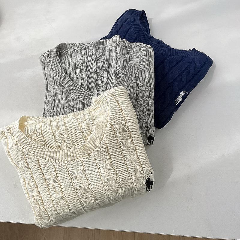 British-style ponytail embroidery braided short-sleeved knitted sweater for women, spring and summer retro style, thyme and base layer sweater pic 9