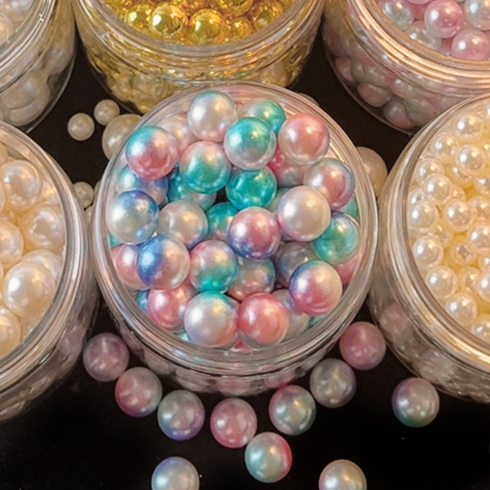 仿真珍珠流麻吵吵球滴胶填充材料手工diy捏捏手作球奶油胶填充物详情4