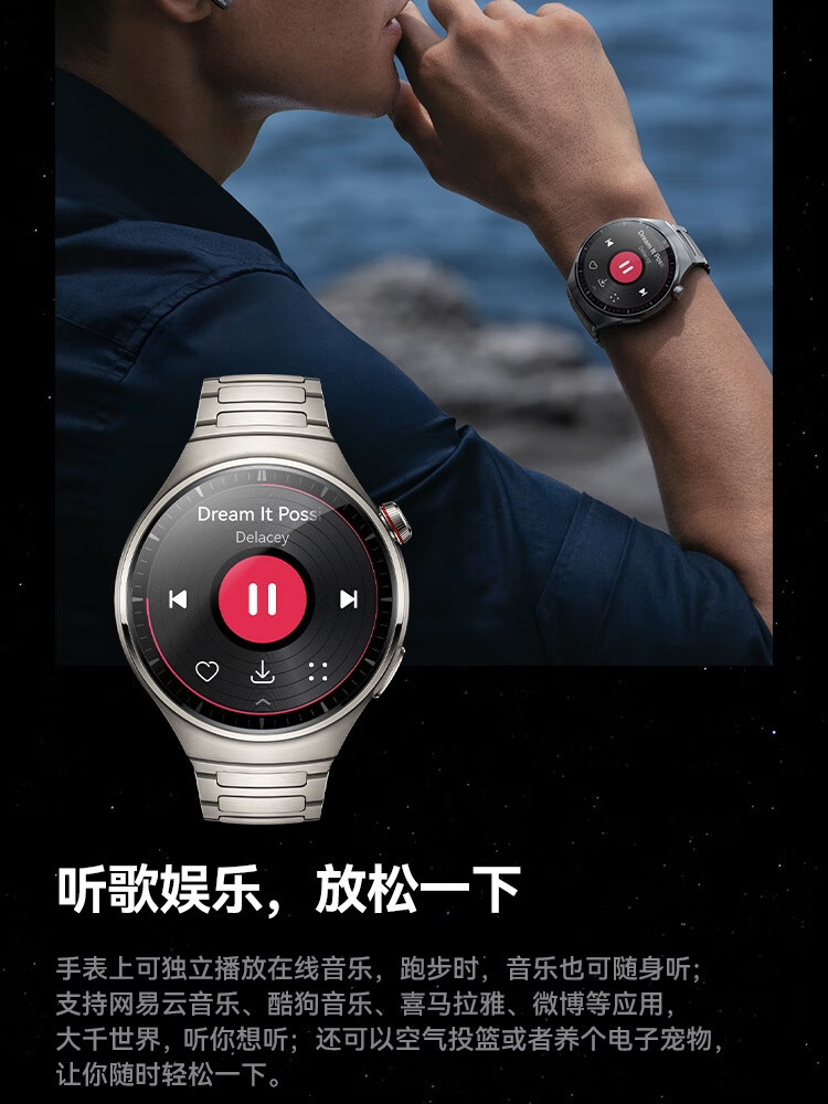 Original WATCH 4Pro smartwatch eSIM Independent Call High Blood Sugar Risk Assessment Research for Android pic 14