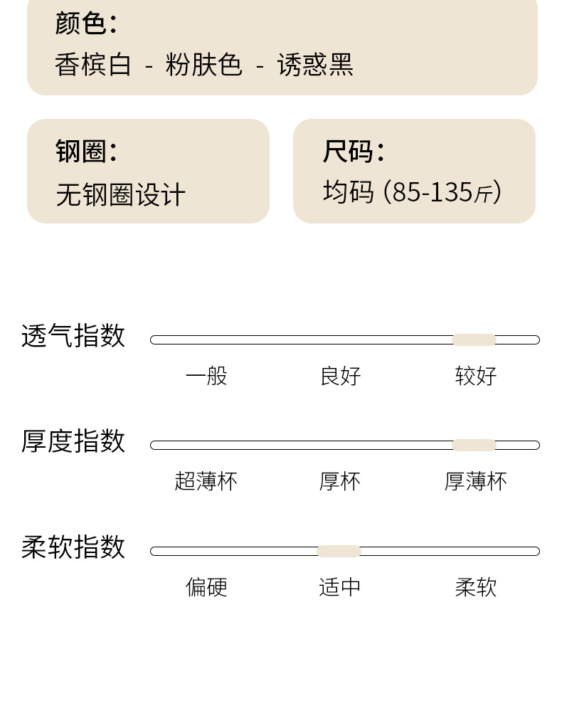 冰丝细肩带外扩内衣女小胸显大聚拢美背加厚6cm胸垫凉感漫画文胸详情14