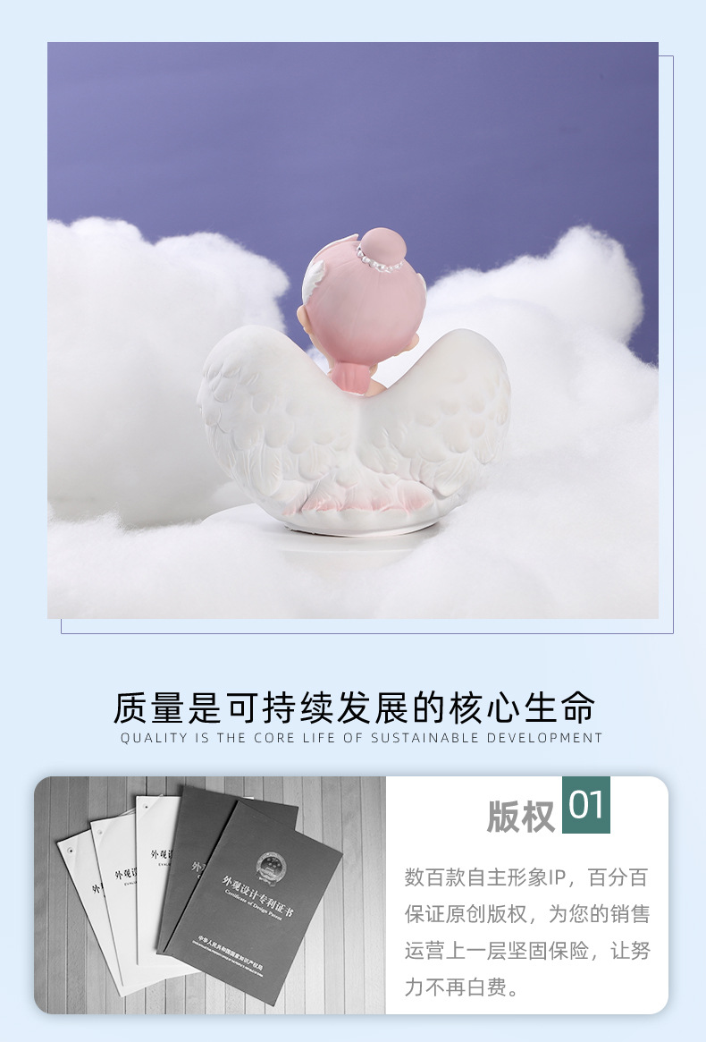 Handicrafts, cute little living room ornaments, light luxury table figurines, wholesale home goods, trendy toys, graduation gifts pic 8