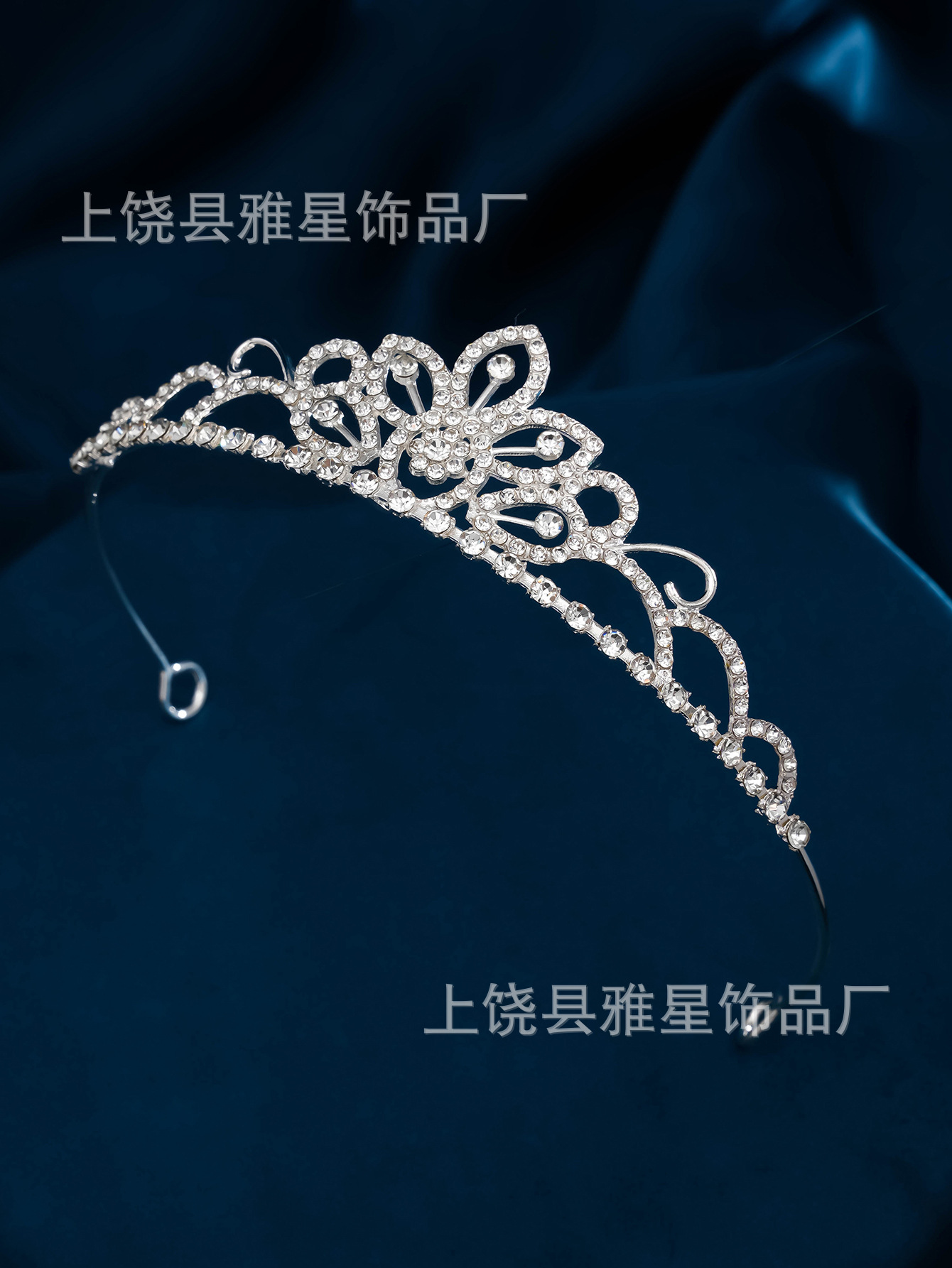 Cross-border venta caliente novia corona tocados accesorios de novia aros de pelo princesa etapa de cumpleaños corona de lujo strass accesorios de pelo pic 4