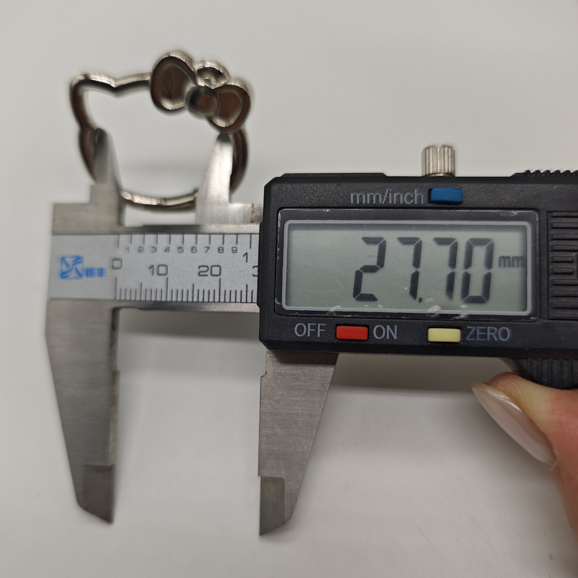 可爱蝴蝶结小猫咪弹簧扣异形饰品diy配件连接环钥匙扣手机链挂饰详情14