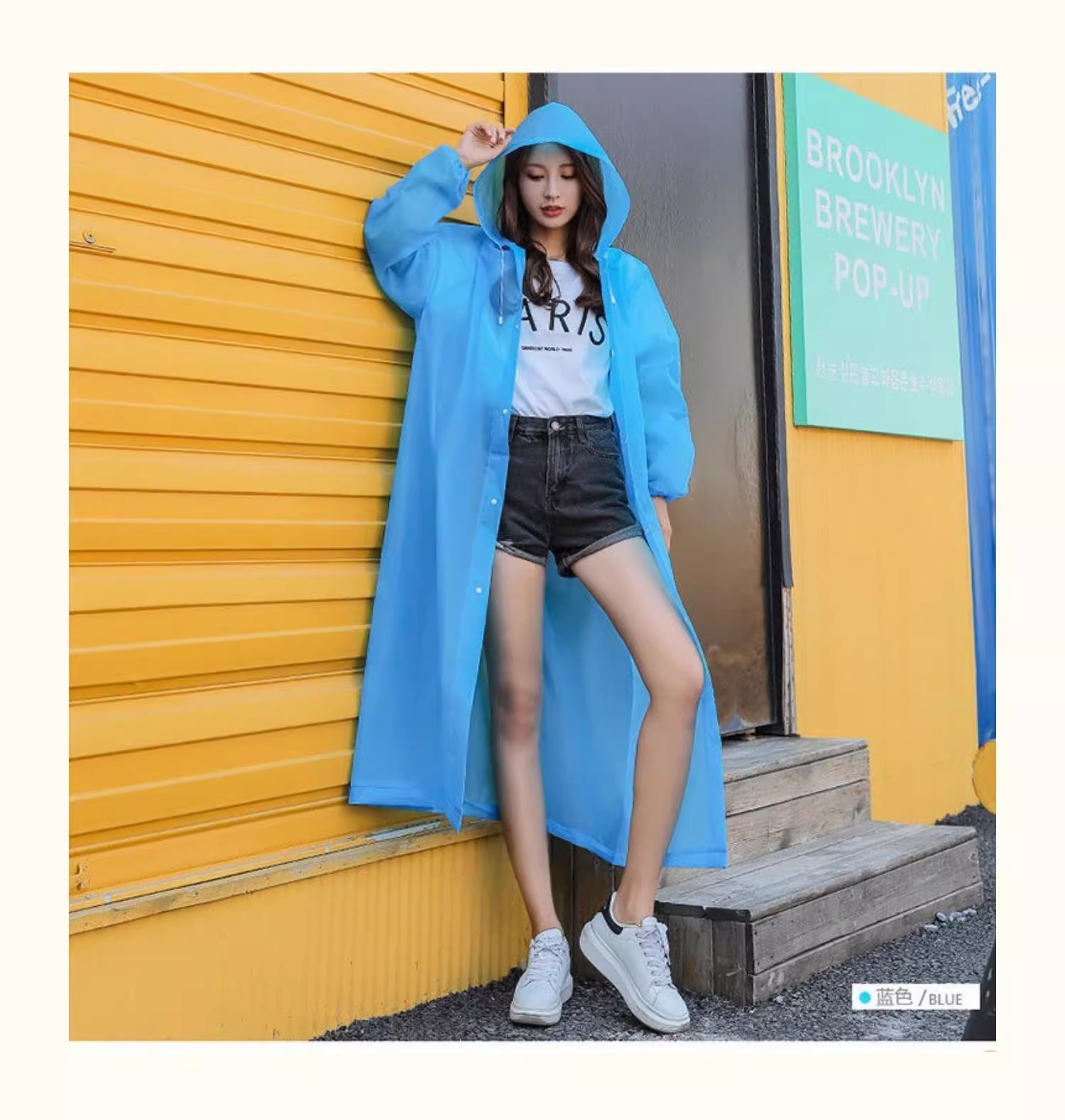 批发加厚男女成人非一次性EVA雨衣雨披长款学生徒步雨衣旅游漂流详情18