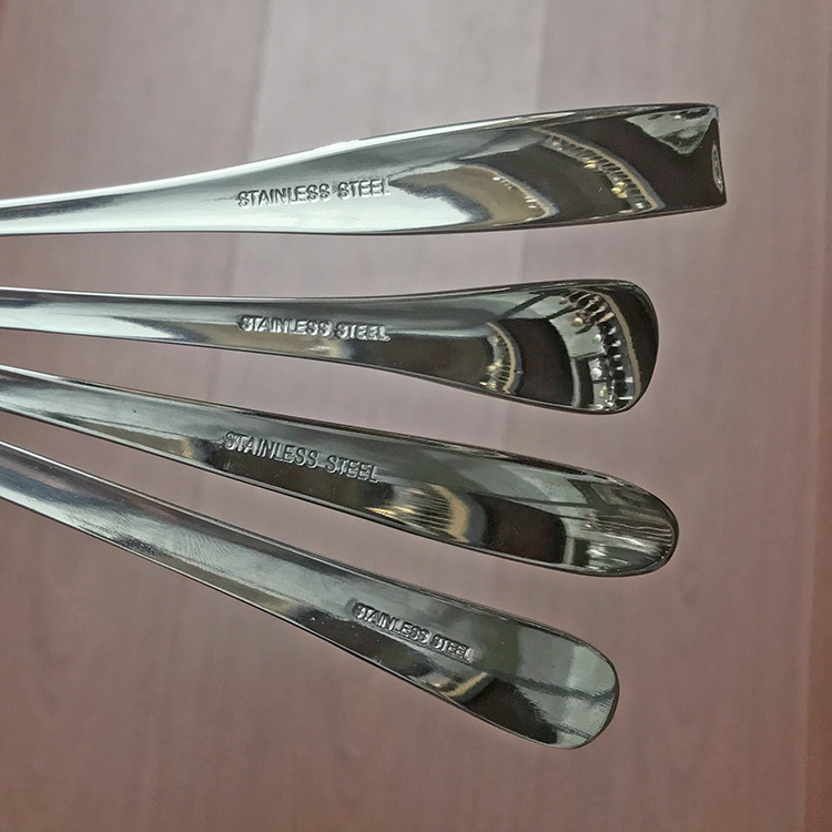 不锈钢圆勺 家用吃饭勺子调羹饭店拌饭勺喝汤勺多用餐勺圆头勺子详情8