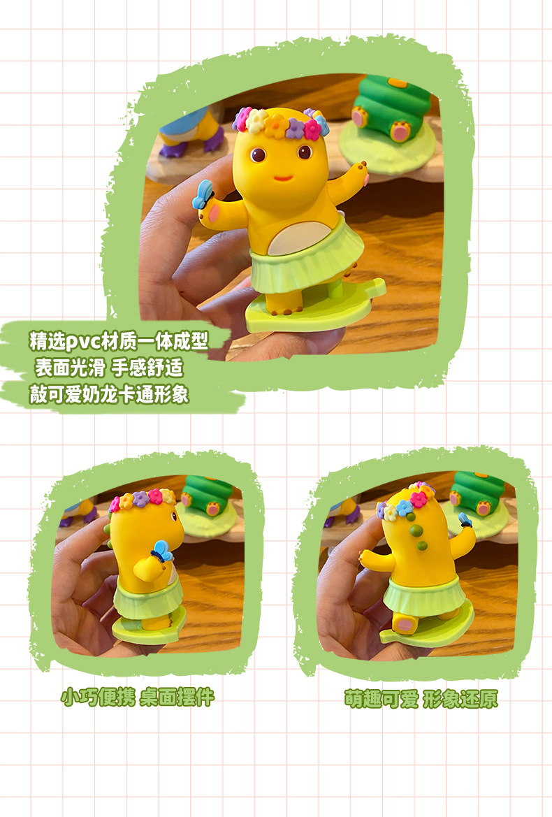 正版奶龙奇妙冒险系列潮玩公仔可爱动漫摆件玩具礼物手办盲盒批发详情8