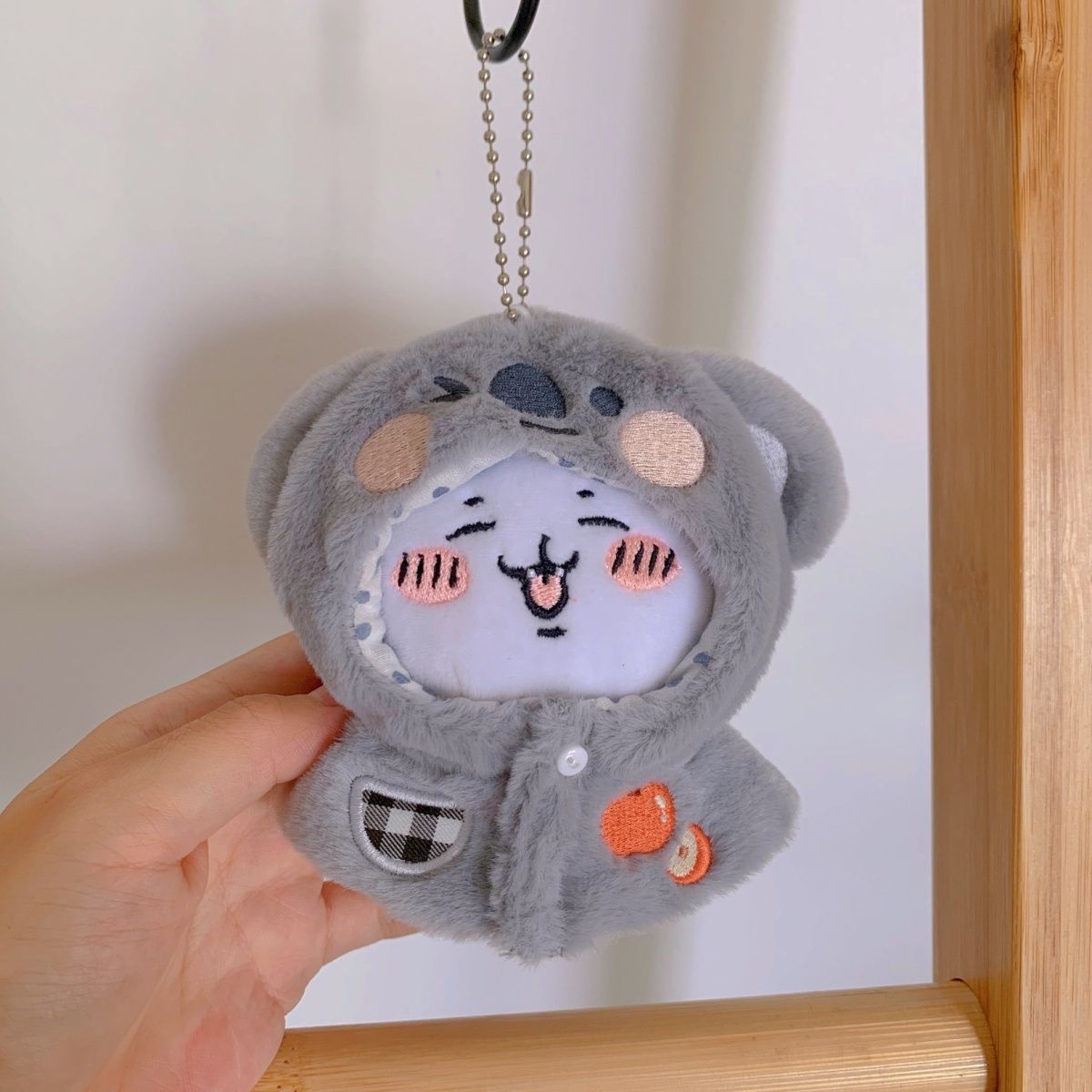 考拉衣服10cm棉花娃娃小兔小猫吉伊娃衣灰色树袋熊外套平替换装详情10