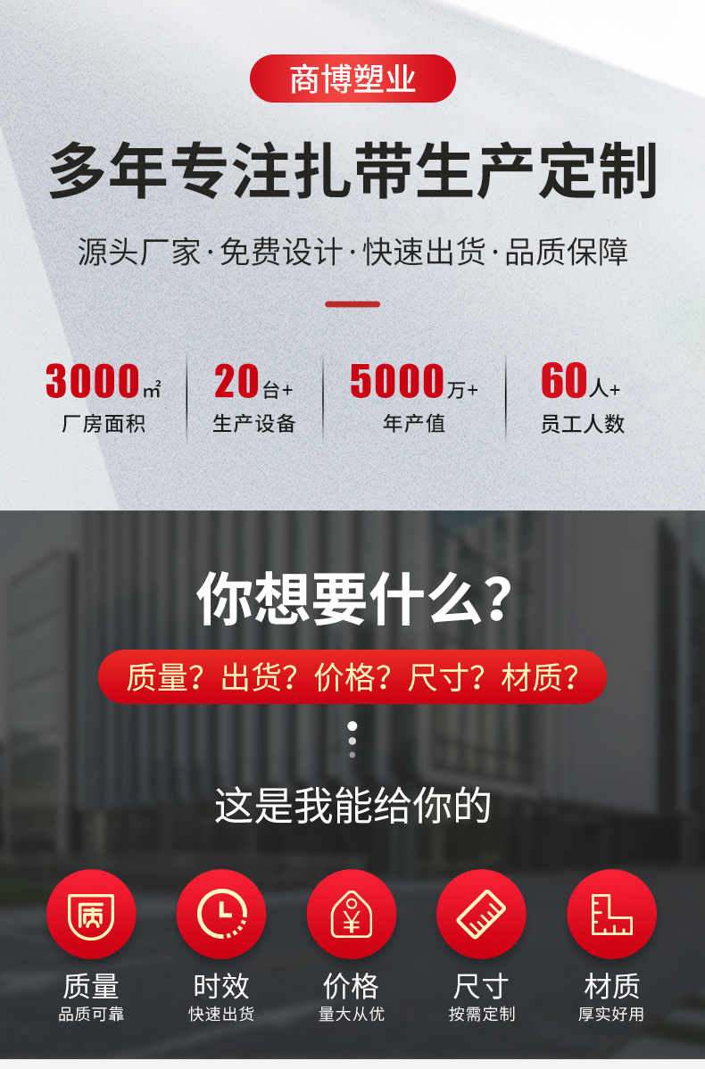 行家选自锁式尼龙扎带4*200塑料固定捆扎线带卡扣线带扎条卡扣详情1
