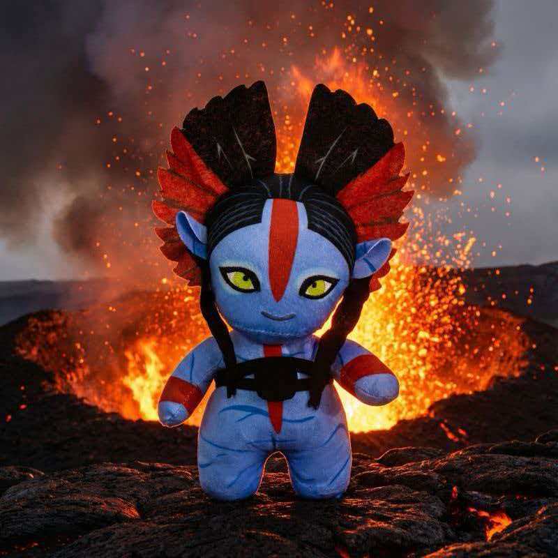 阿凡达毛绒公仔跨境潮玩盲盒手办摆件玩具周边长发玩偶模型装饰详情3