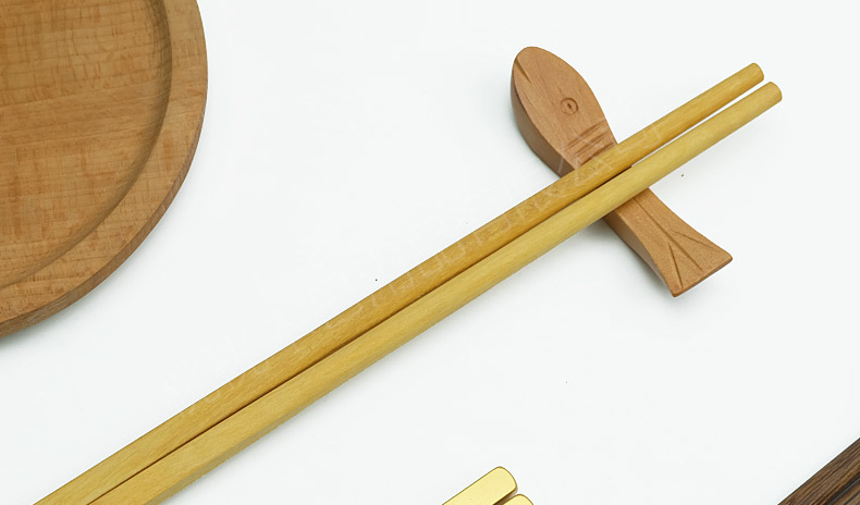 鸡翅木家用筷子金属头精品木筷子芸香木网红分餐家庭红木筷子批发详情20