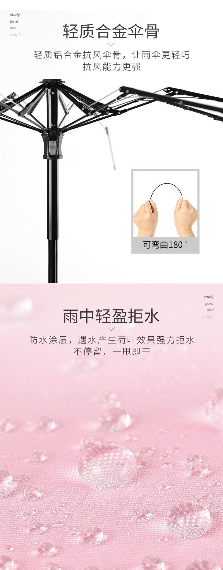 迷你五折伞胶囊伞折叠晴雨遮阳防晒防紫外线伞印LOGO伞广告伞订lo详情3