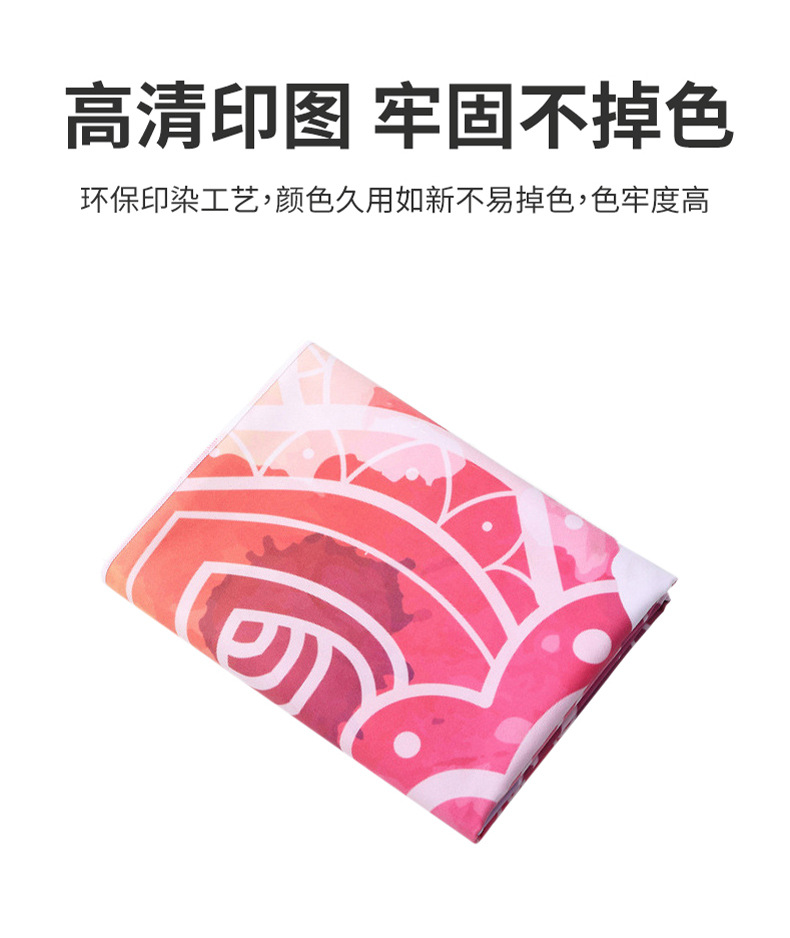 冰淇淋建筑印花沙滩巾JIT定制超细纤维速干浴巾跨境专供来图设计详情22