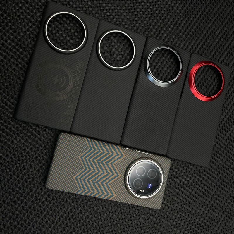 适用vivoxfold3pro凯夫拉手机壳xfold2芳纶纤维xfold3保护套新款详情3