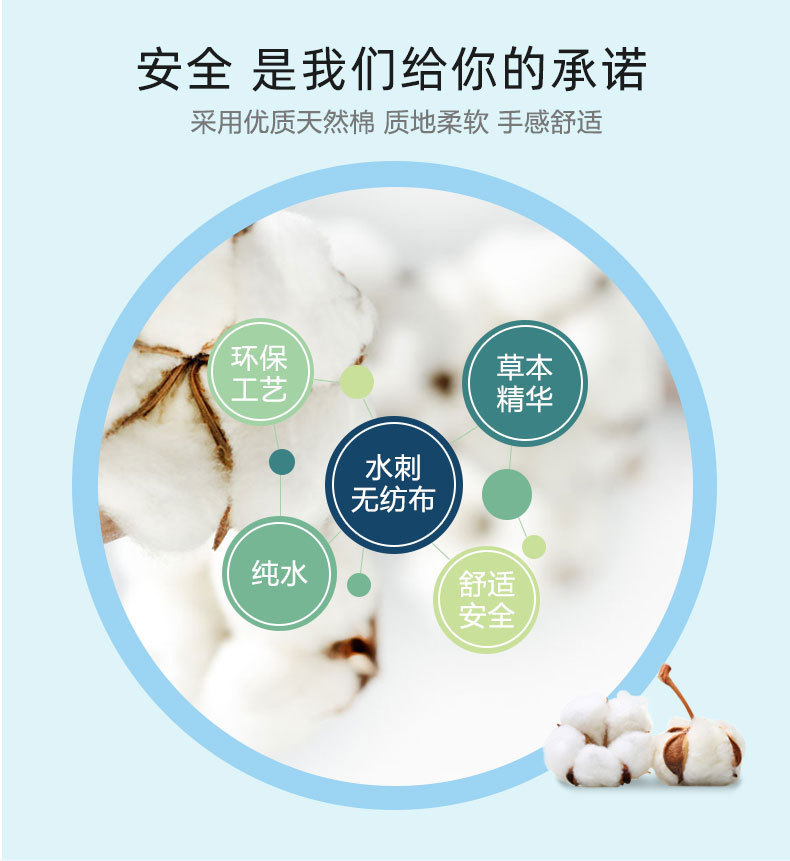 试用装婴儿湿巾80抽大包装定制新生儿宝宝手口清洁纸巾厂家批发详情4