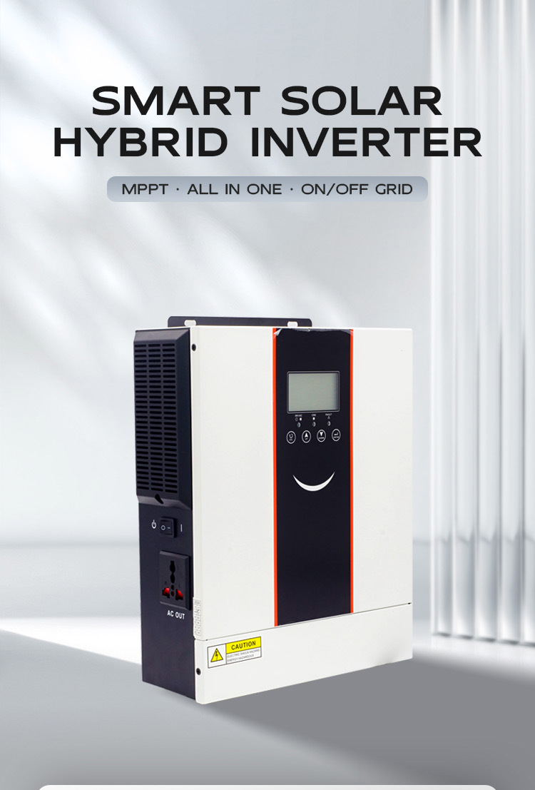 Liqun Solar photovoltaic reverse control integrated machine solar inverter 1KW-6.2KW genuine Bojia storage inverter pic 1