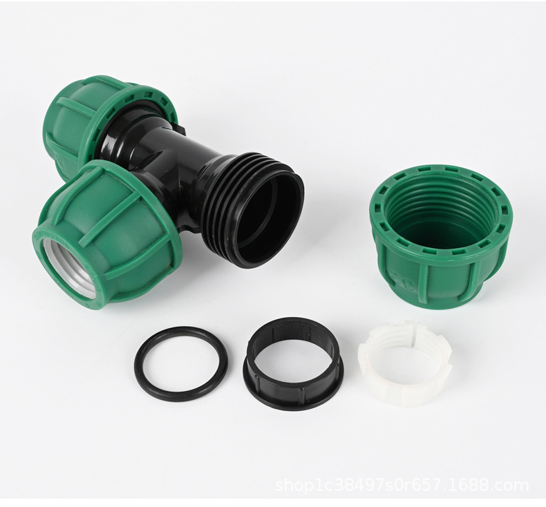 pe水管快速接头直接活接头4分6分一寸免热熔直通管件农业灌溉配件详情9