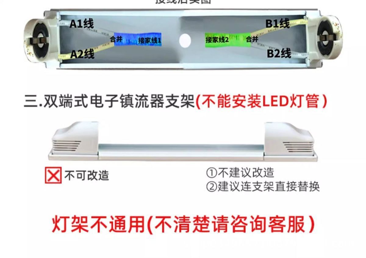 FSL佛山照明T8led灯管双端一体式日光灯1米2t8led灯管整套详情22