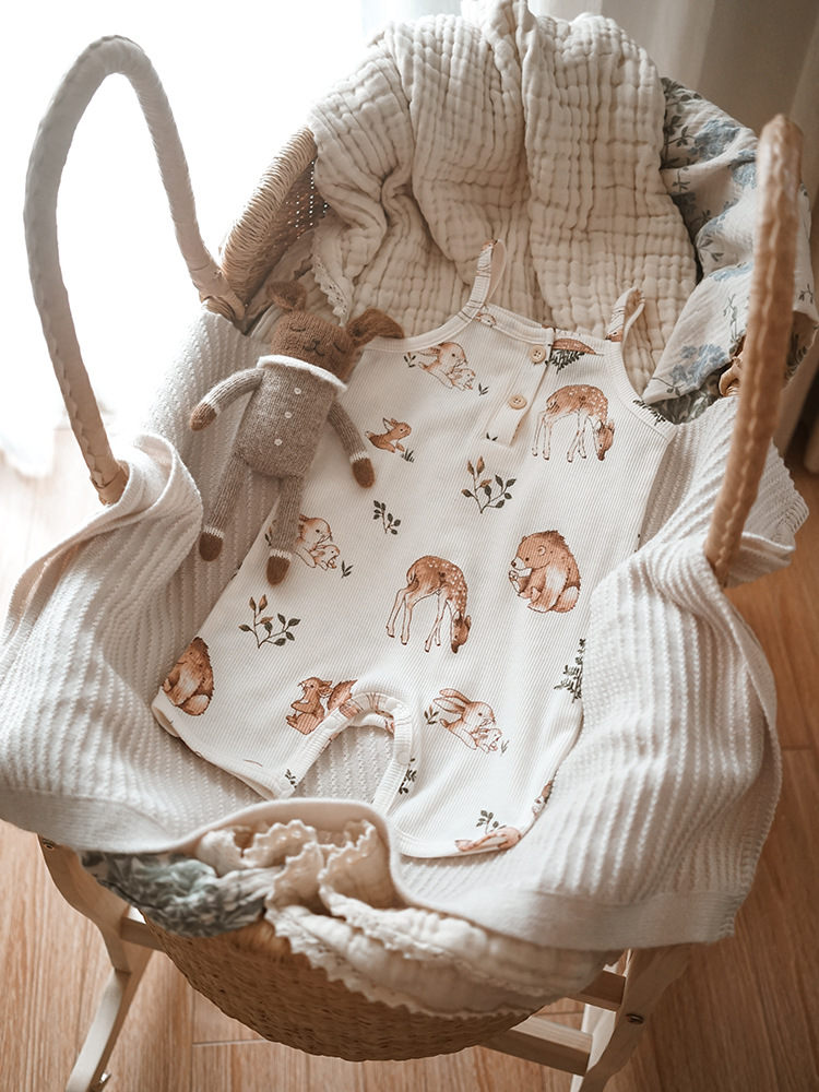 2025夏款婴儿衣服ins婴儿连体衣a类宝宝吊带哈衣爬服详情17