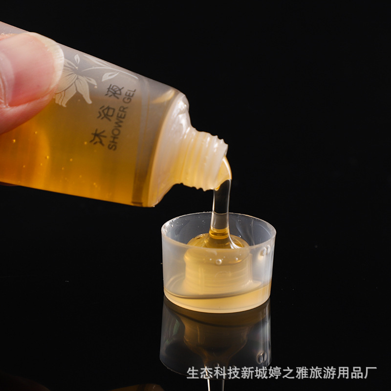 批发宾馆民宿旅行便携一次性洗发水沐浴露 专供酒店浴场一次性洗漱沐浴用品大量供应详情3