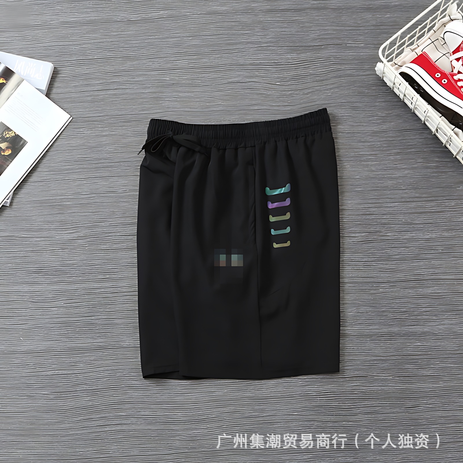 跨境夏季冰丝速干T恤短袖男士户外运动吸湿排汗宽松美式轻薄透气详情8