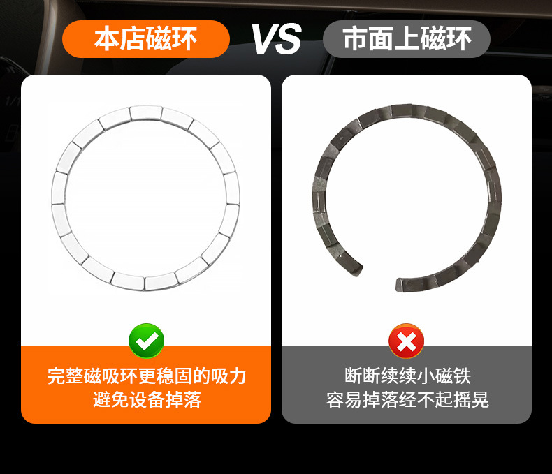 车载手机支架真空吸盘磁吸支架通用多功能仪表台可折叠车用手机架详情40