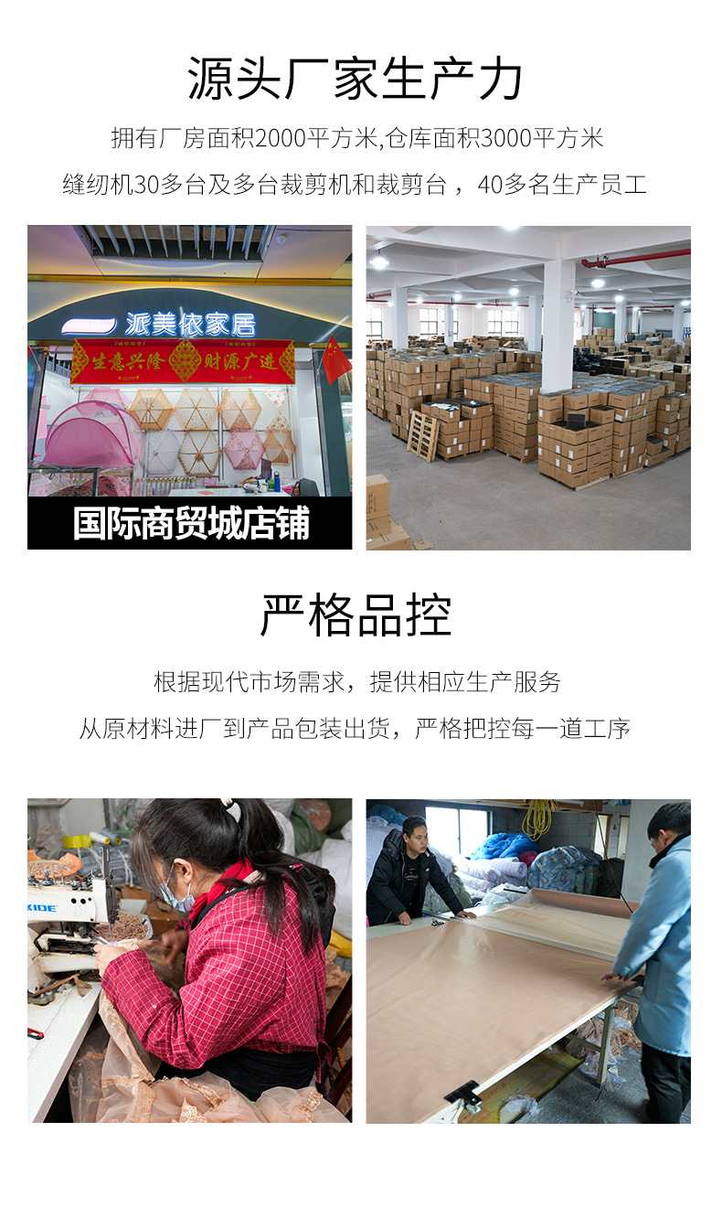 义乌厂家夏网纱轻奢大号折叠菜罩饭菜罩家用防苍蝇食物罩盖食物罩详情2