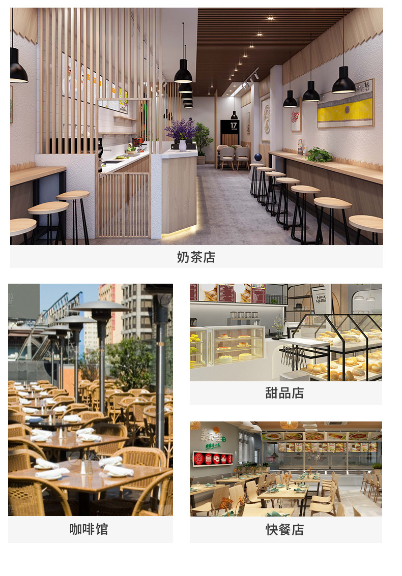 帆布围裙防水防油新款定制餐饮专用工作服耐脏女广告印字厨房跨境详情34