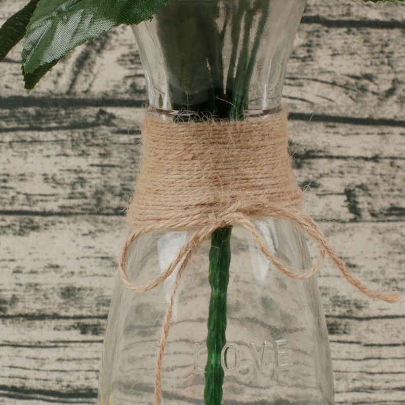 跨境专供复古麻绳DIY灯饰装饰用麻绳子1mm100米纺织皮革辅料详情2