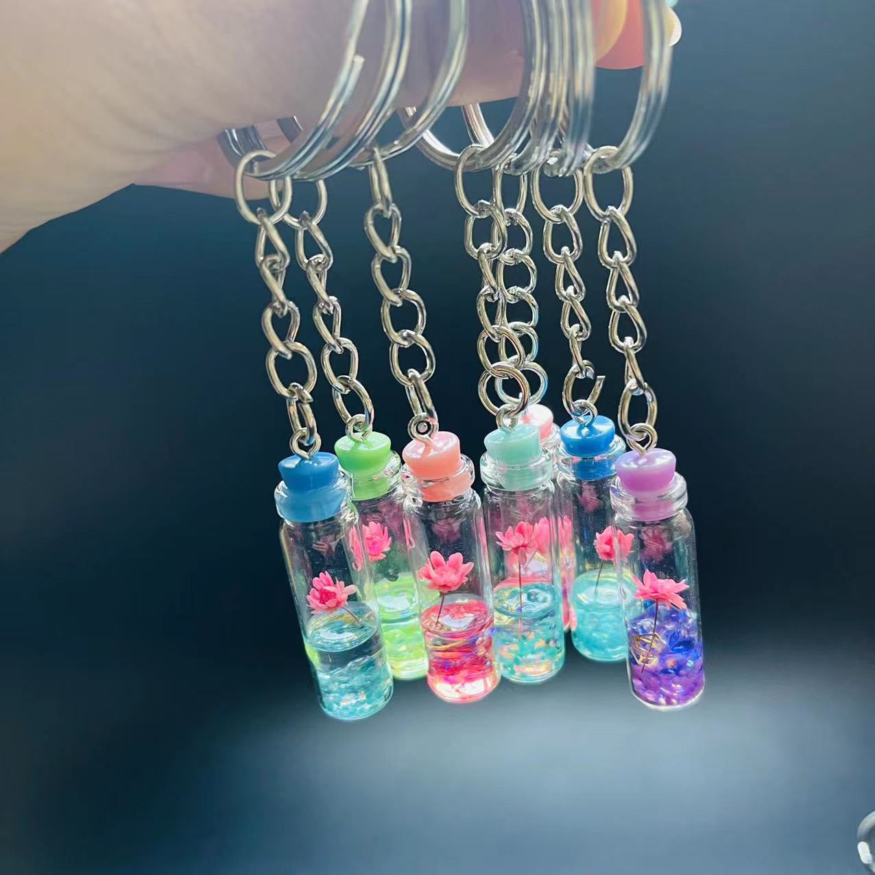 漂流瓶 时尚创意可爱钥匙扣 女学生闺蜜钥匙链 包包挂件生日礼物详情12