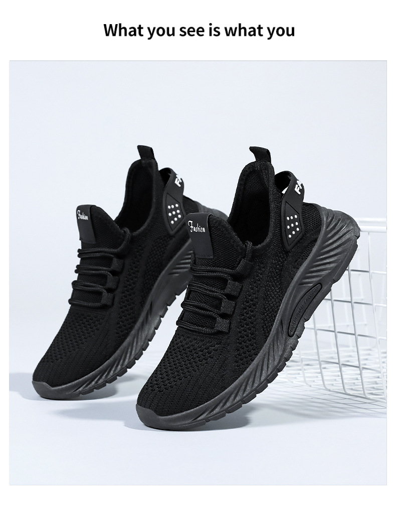 鞋子女夏季爆款跨境大码女鞋软底不累脚飞织鞋休闲运动鞋跑步鞋详情33