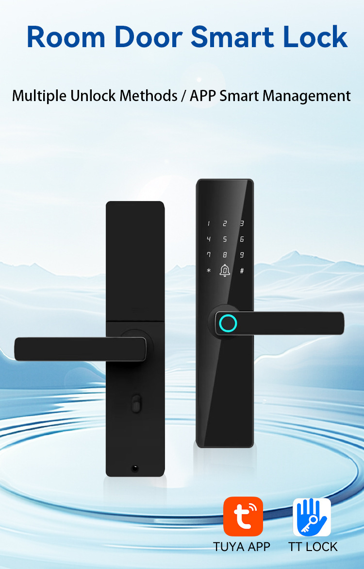 In foreign trade, one can open fingerprint locks, household room door locks, password electronic locks, door locks, apartment fingerprint locks, and graffiti pic 2