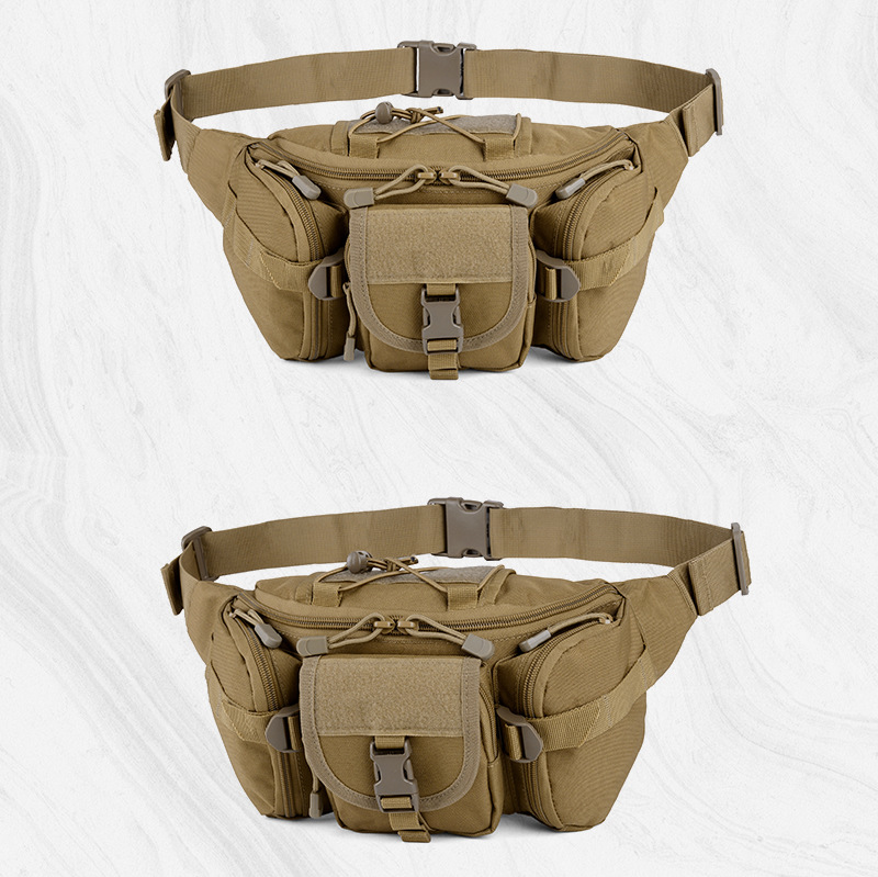  逸途 厂家直供户外运动防水腰包多功能钓鱼路亚包迷彩潮流商务战术胸包详情16