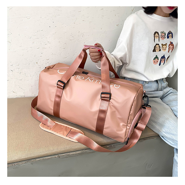 可套拉杆大容量手提旅行包通用干湿分离运动健身收纳包出差行李包详情49