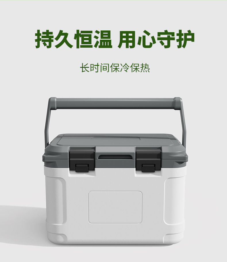 21L insulated box, prefabricated house insulated refrigeration box, portable outdoor picnic box for preservation pic 6
