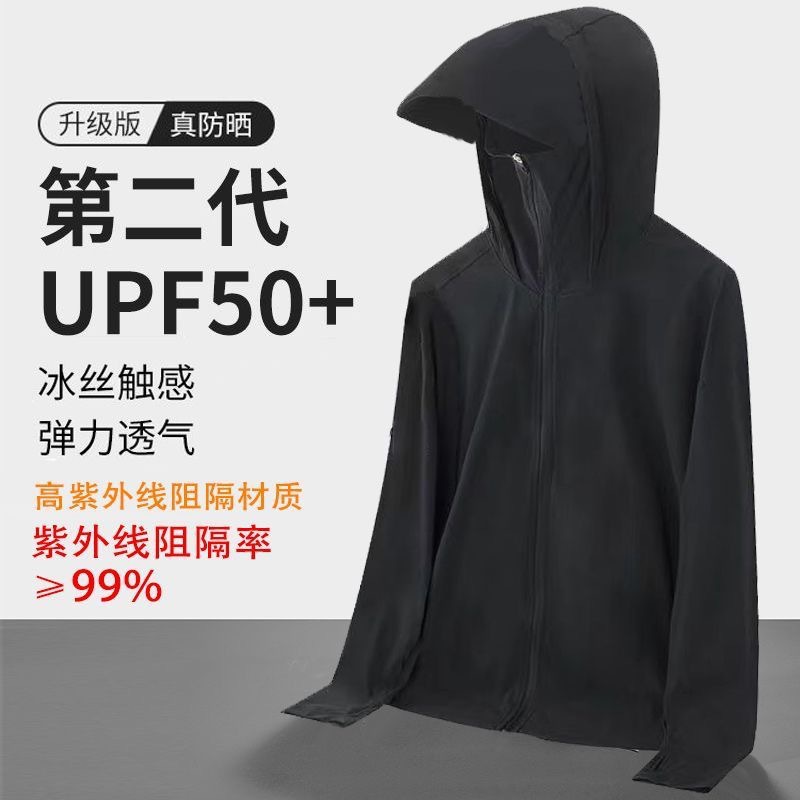 This is a light, comfortable and breathable ice silk sun-protective garment for both men and women in summer. It is a simple and versatile outdoor fishing and sports sun-protective clothing pic 26