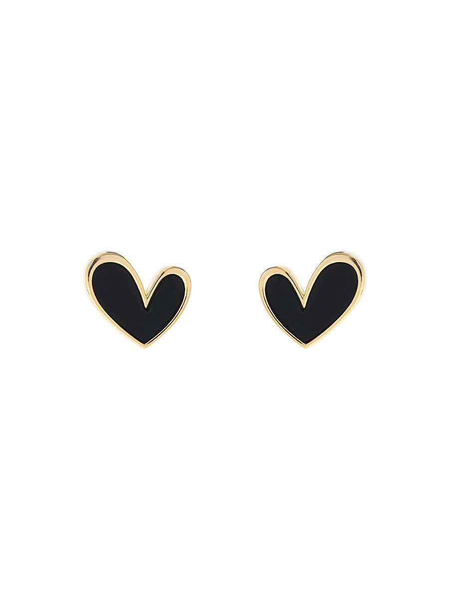New fashionable and light luxury heart-shaped ear studs, gentle and elegant for women, high-end ear accessories, versatile for commuting, wholesale of ear needle accessories pic 12
