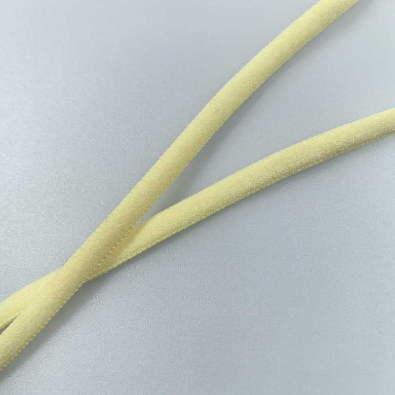 0.5 semi-circular flat elastic oil core band, beautiful back elastic band, shoelace elastic rope, bra bra strap, lifting elastic pic 8