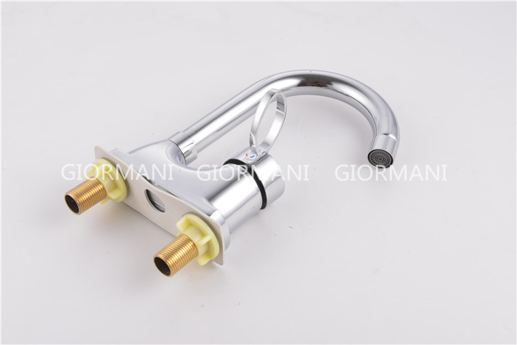 双孔单把面盆水龙头 浴室洗手盆混水阀 南安卫浴水暖厂家直销详情14