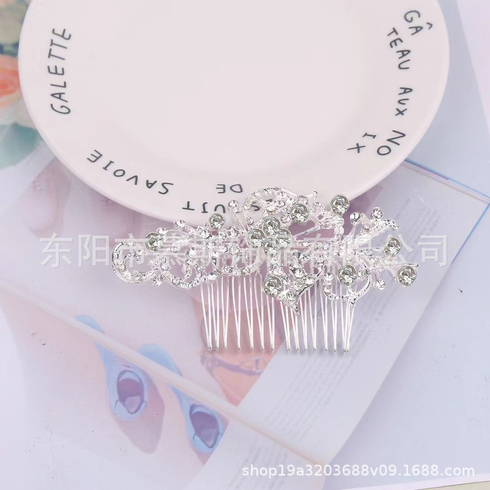 Tocados de novia peinados para mujeres nichos vestidos de novia accesorios para el cabello ins versatile premium sense accesorios para el cabello diamantes flores peinados para el cabello pic 14