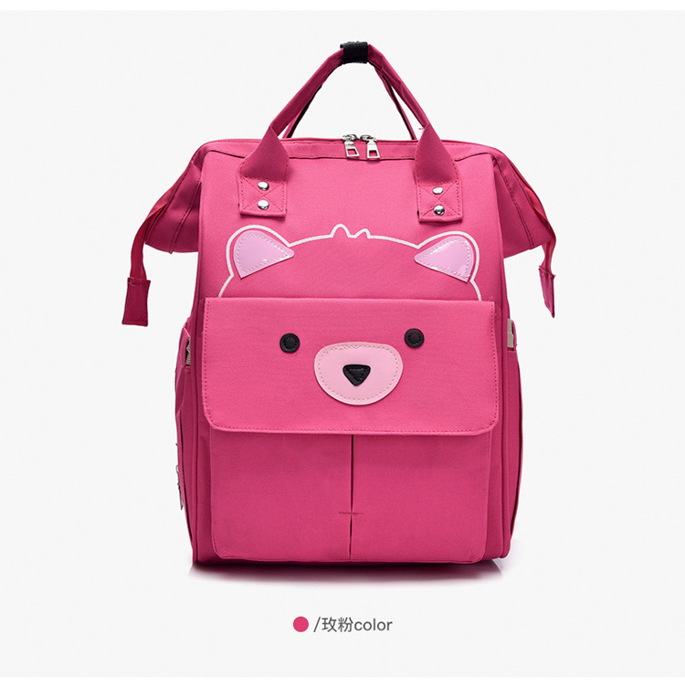 妈咪包双肩多功能大容量时尚手提母婴包妈妈旅行婴儿奶瓶尿布背包详情29