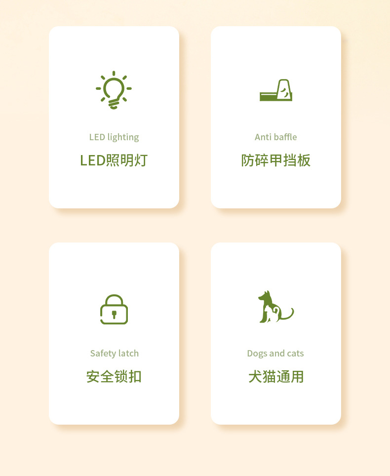 Cross-border factory pet universal nail clippers to prevent accidental injury to dogs and cats, nail clippers, files, nail grinders, pet nail clippers pic 2