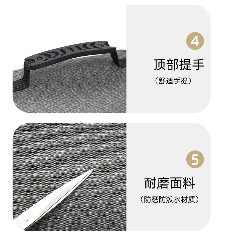 三能露营折叠EPE保温包大容量户外野餐冰包EVA硬底饭盒保鲜袋现货详情6