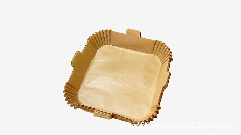 空气炸锅专用纸托圆形烘焙吸油纸食品级硅油纸不粘食物垫纸批发详情14