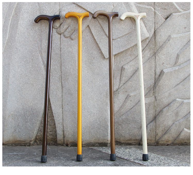 高档老人拐杖老年人棍杖木头整料一体手杖木质拐棍柱手棍轻便防滑详情15